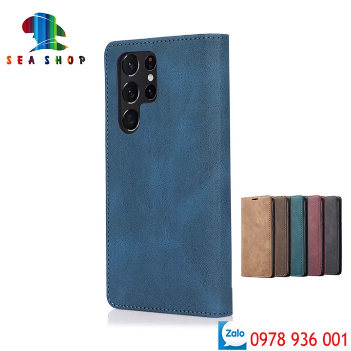 Bao da Samsung S20FE và S21FE - Cao cấp - Thiết kế dạng ví sang trọng -Phong cách Da lộn - Có ngăn cài thẻ - tiên mặt