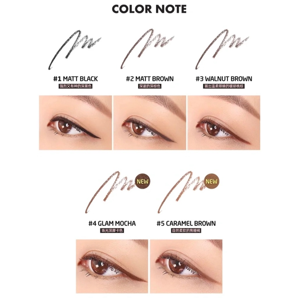 Chì kẻ mắt Lilybyred Slim Gel Eyeliner