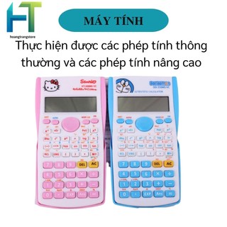 Máy Tính Casio - Máy Tính Học Sinh Hình Hello Kitty Và Doraemon