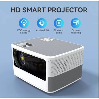 Máy chiếu mini, android 9.0, Máy chiếu KAW Pro K800, Androi 9.0, Bảo hành toàn quốc
