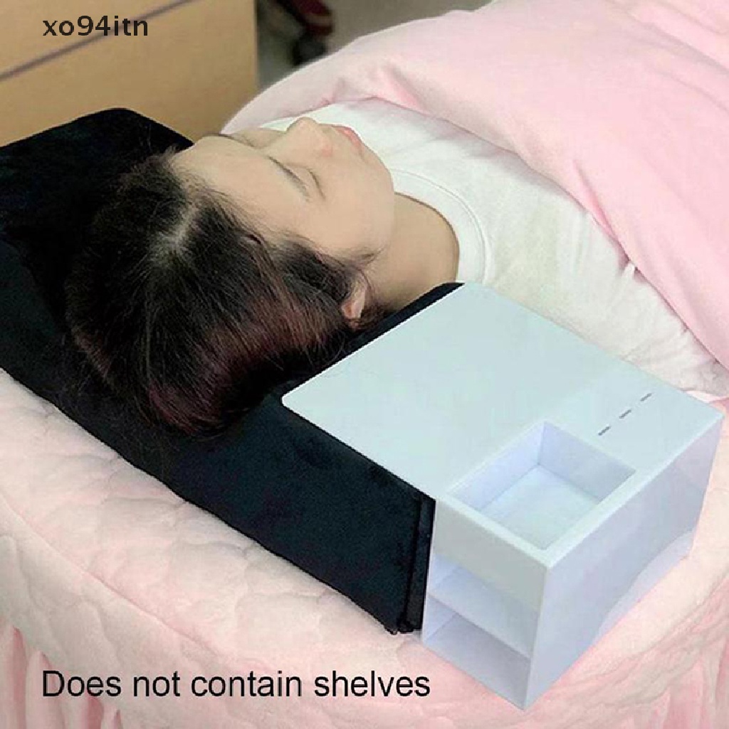 Gối Nối Lông Mi Bằng Flannel Kèm Giá Đỡ Tiện Dụng Cho Salon