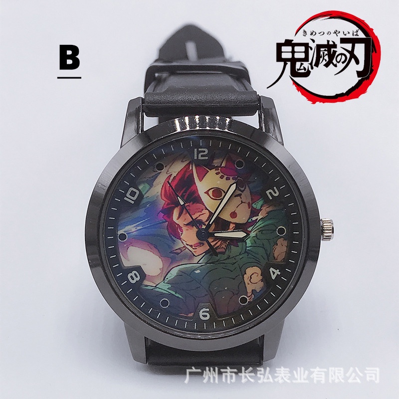 Đồng Hồ Đeo Tay Kim Loại cho bé phim Kimetsu No Yaiba