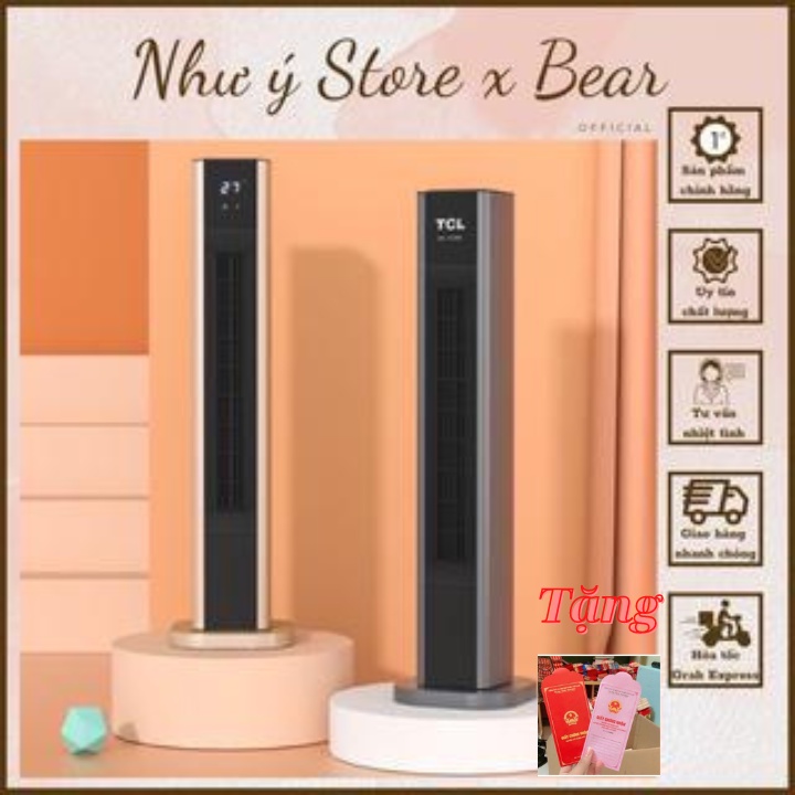 Quạt Sưởi Gốm TCL Cao Cấp, Làm Âm Nhanh, An Toàn, Tiết Kiệm- Bảo Hành 12 Tháng