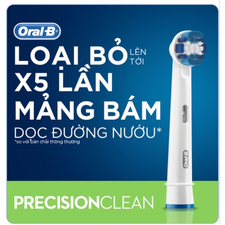 Đầu bàn chải điện Oral-B Precision Clean - Chính hãng