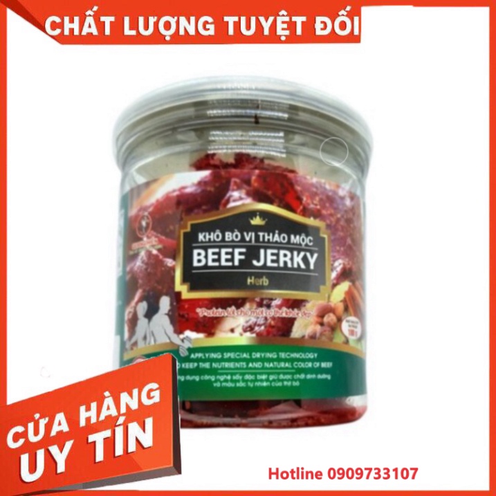HCM-SALE Đồ Ăn Vặt, Thịt Trâu Khô, Beef Jerky, Khô Bò Nhiều Vị Quang Hiển New