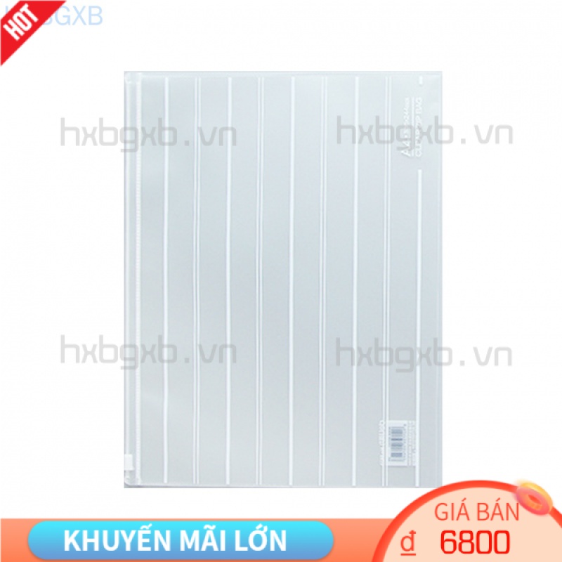 Túi Đựng Tài Liệu Khổ A4 / A5 Bằng Nhựa Trong Suốt Tiện Dụng