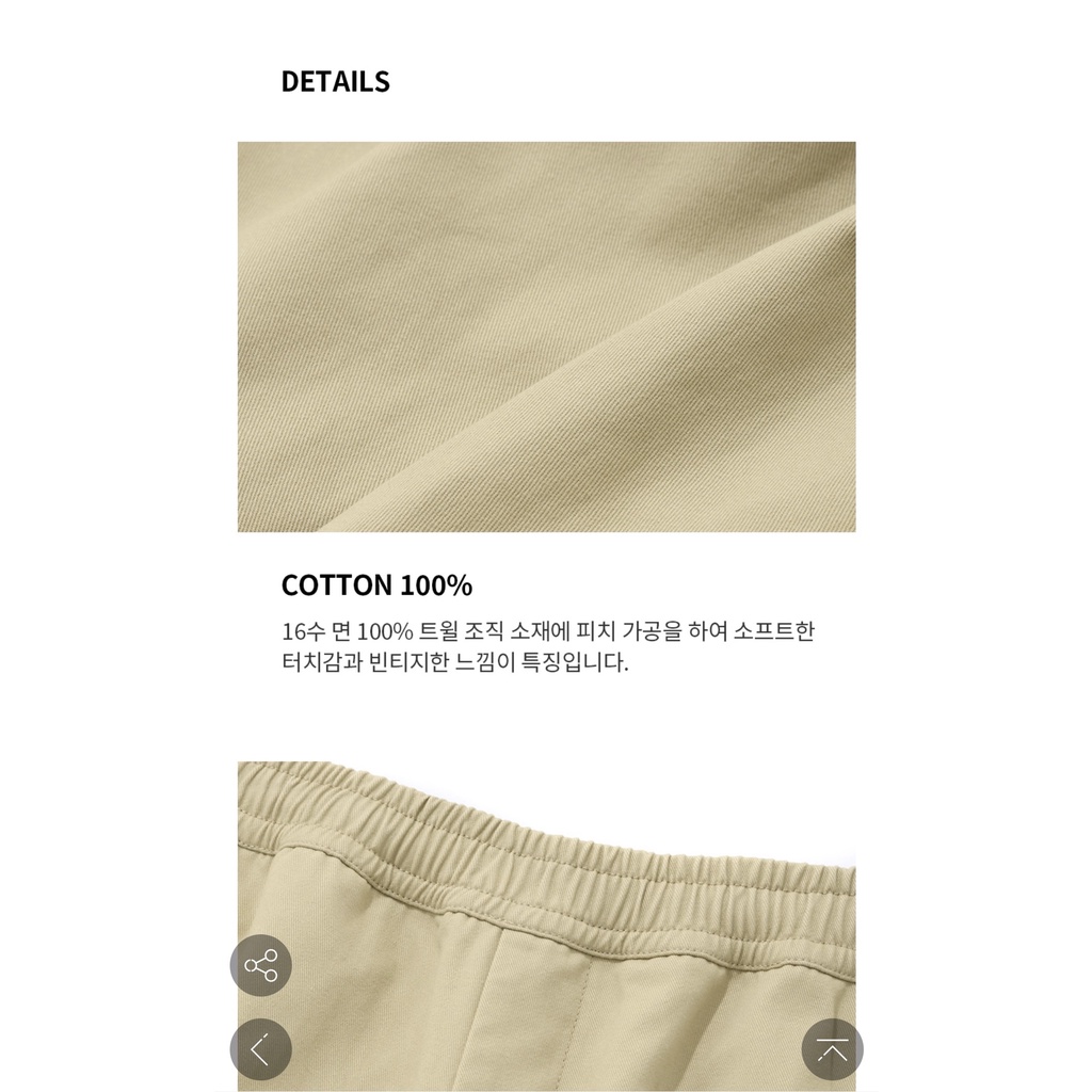 Quần kaki Covernat Semiwide PT73