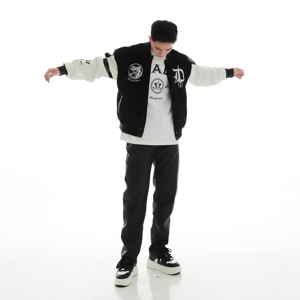 ÁO KHOÁC MERMAID BOMBER VARSITY JACKET -  AADI.STUDIO