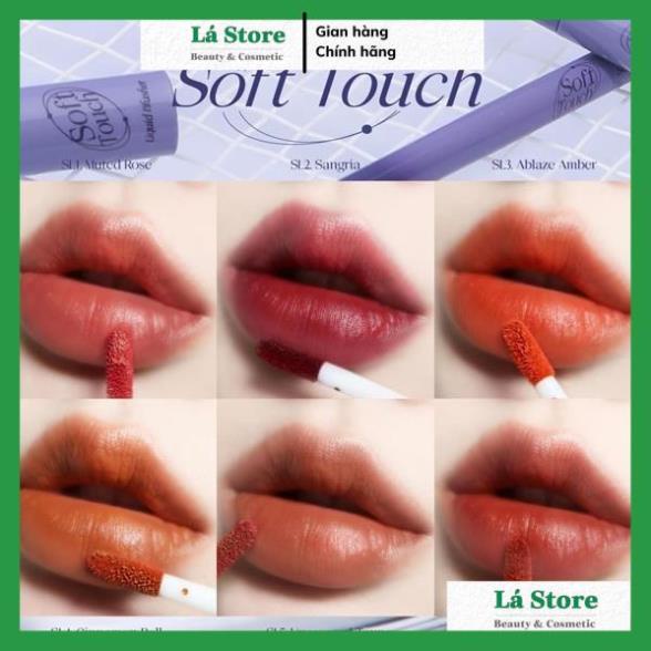 Son Kem Lì Merzy Soft Touch Lip Tint 3g