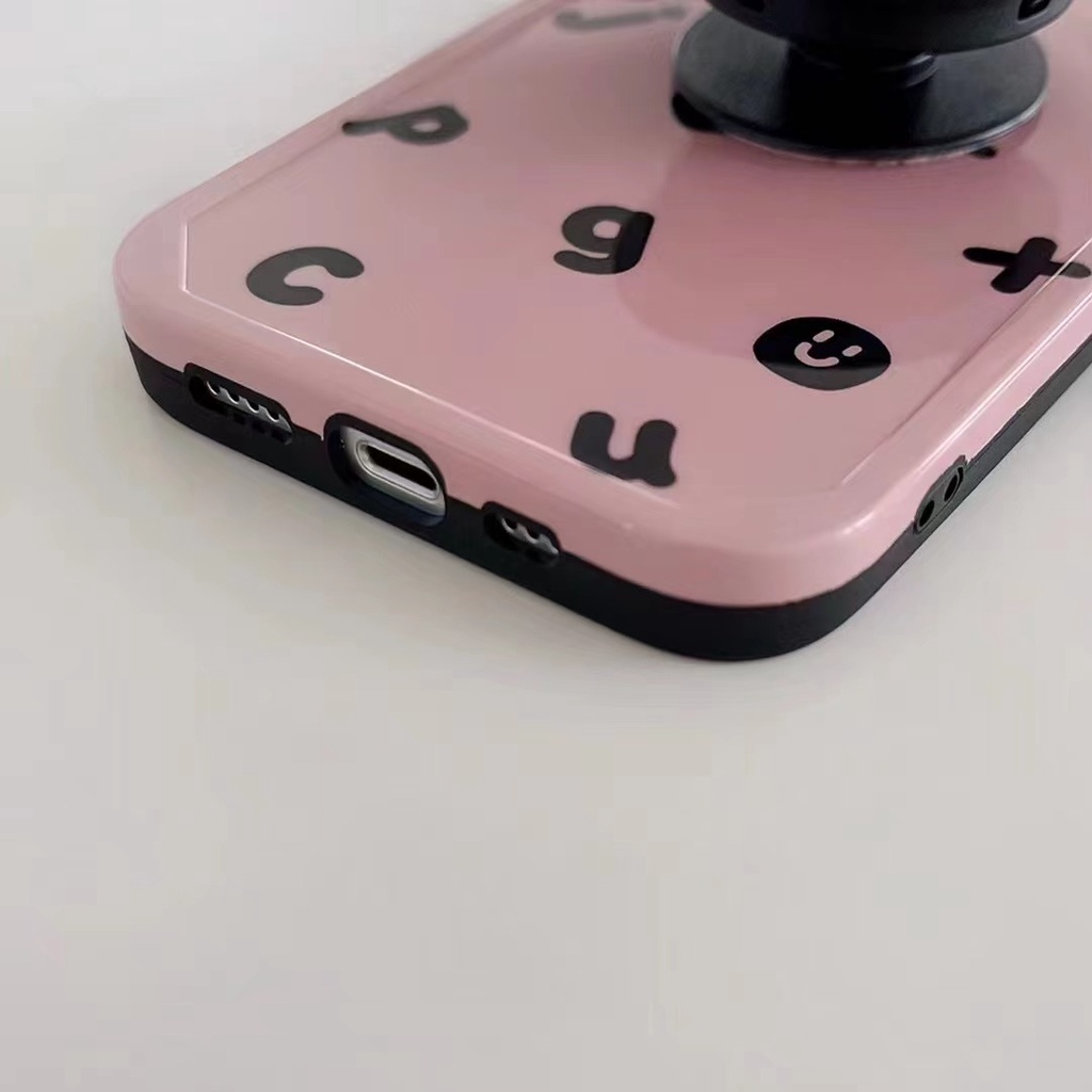 Ốp Lưng MàU HồNg Dễ Thương Cho iPhone 11 12 12pro 12promax 13 13promax 14 14pro 14promax