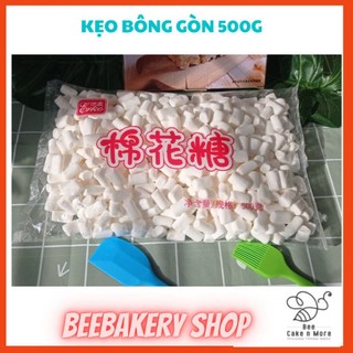 Kẹo xốp bông gòn/Kẹo Marshmallow Trắng Erko 500g Ít Ngọt Hạt nhỏ Tan Nhanh Chất Lượng Cao