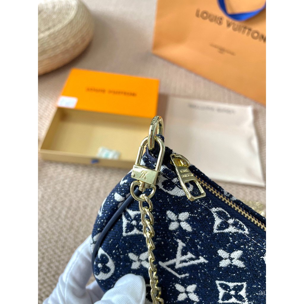 Túi Đựng Mạt Chược mini Lv Dây Đeo Vai Dài 15.9cm XLR8