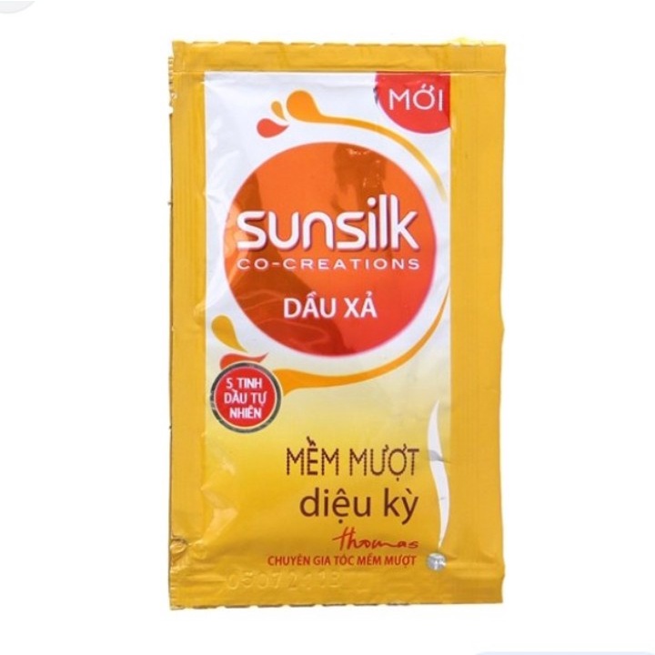 Dây Dầu Gội - Xả SUNSILK Đen - Vàng