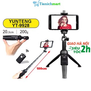 Gậy tự sướng kiêm tripod 3 chân đa năng chắc chắn yunteng YT-9928