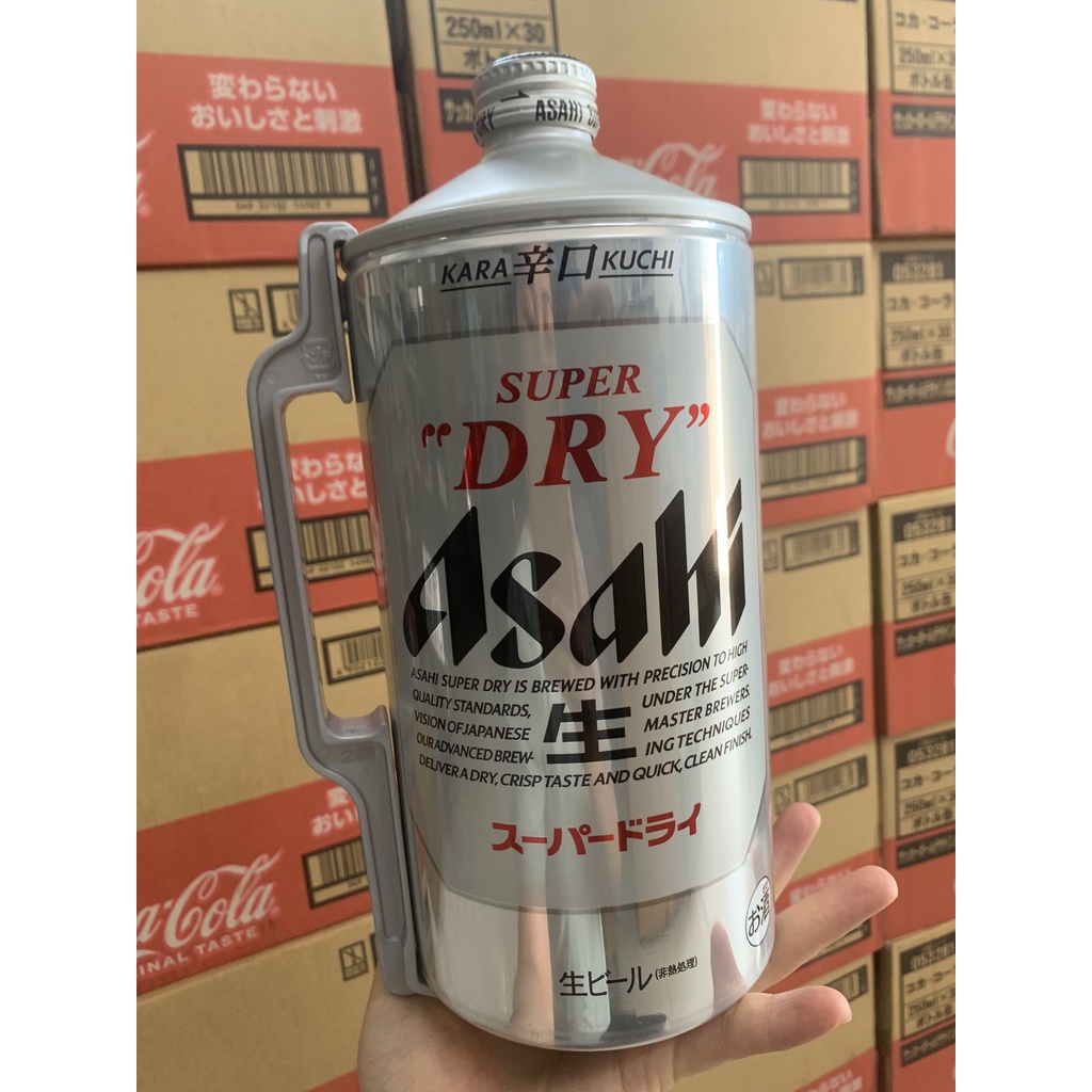 Bia Asahi Super Dry 2L Nhật Bản