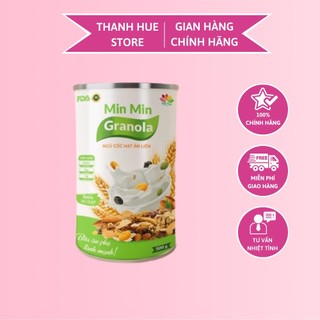 Ngũ cốc hạt granola min min hộp 500gr
