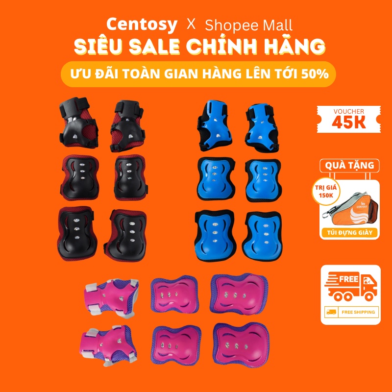 [Phụ Kiện] Bảo Hộ Trẻ Em Cao Cấp [Centosy] BB - Bảo Vệ Chân Tay Khi Đạp Xe, Trượt Patin Ván Trượt