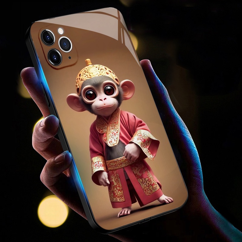 Ốp iphone kính cường lực 12 con giáp cực chất tuổi Tý Sửu Dần Mão Thìn Tỵ Ngọ Mùi Thân Dậu Tuất Hợi đủ mã 6-14