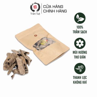 Trầm miếng trầm hương TRẦM TUỆ, gói 50gr cao cấp, mùi hương thơm ngọt, dùng để xông nhà, thư giãn tinh thần