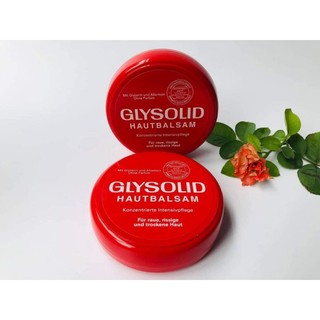 Hàng Đức Sản phẩm chăm sóc da Glysolid Hautbalsam cho da á sừng, vẩy nến, nứt nẻ chân tay