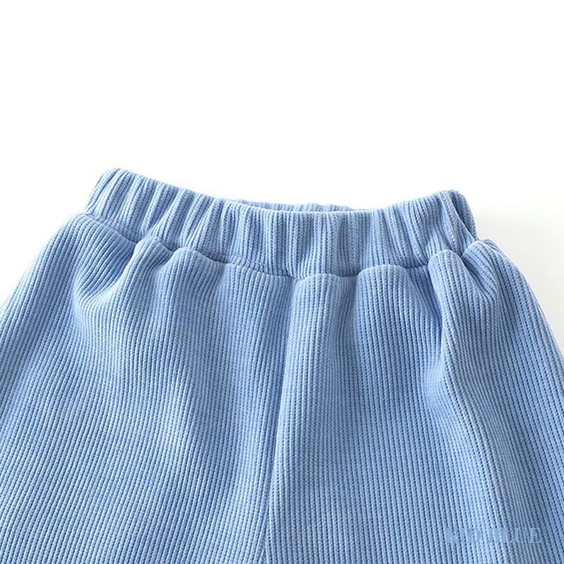 Quần Dài Bằng Lông Cừu Họa Tiết Kẻ Sọc Thời Trang Mùa Thu Hàng Mới Dành Cho Trẻ Em