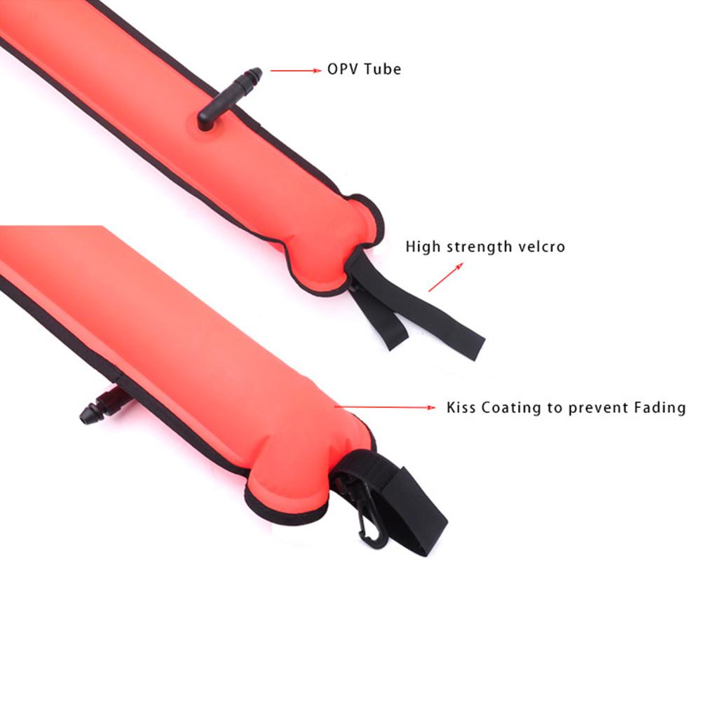 Smb Phao Nổi Đánh Dấu Bề Mặt Miệng Bơm Hơi Xúc Xích Có Móc Xích