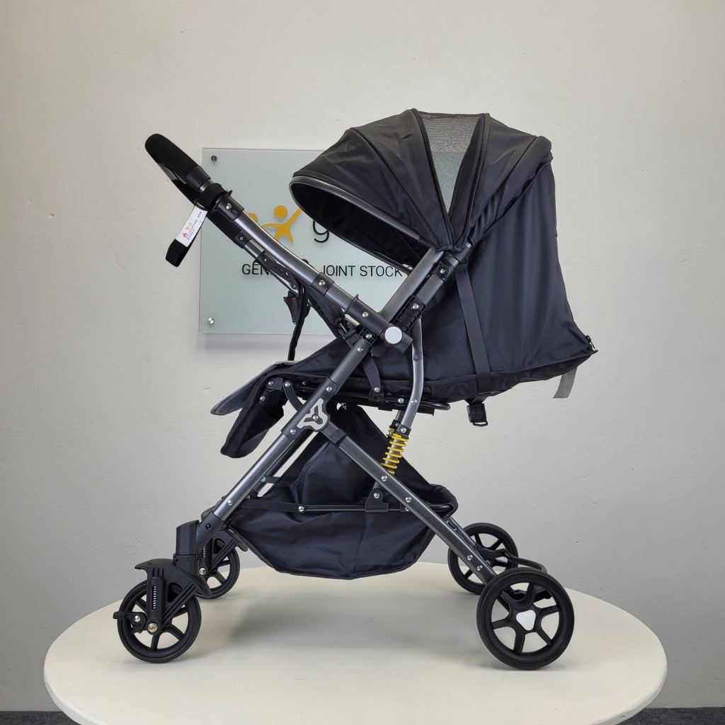 Xe đẩy trẻ em gấp gọn,Xe đẩy cho bé du lịch,picnic,dã ngoại,Xe đẩy cao cấp nhiều tư thế gấp gọn GENMAMA