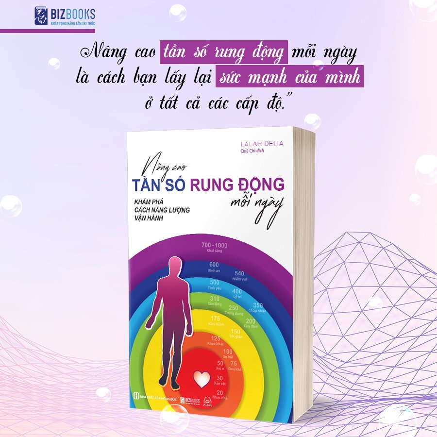 Combo 2 cuốn sách Bizbook-Nâng Cao Tần Số Rung Động Mỗi Ngày và Sách Sự Thông Minh Trong Hài Hước Nói Tinh Tế Dễ Vào Tim