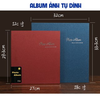 Album ảnh cỡ A4 tự dán ảnh/Album DIY/tự làm Album
