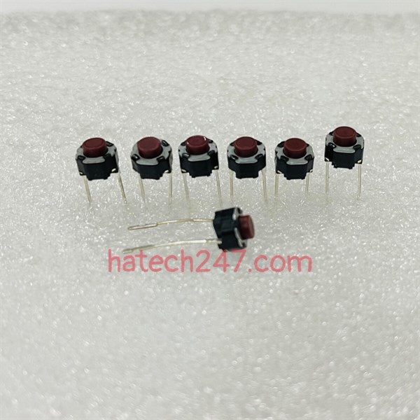 Túi 10 phím bấm nút nhấn 2 Chân 6*6*5 mm PANASONIC (Phù Hợp Phím Máy Giặt)