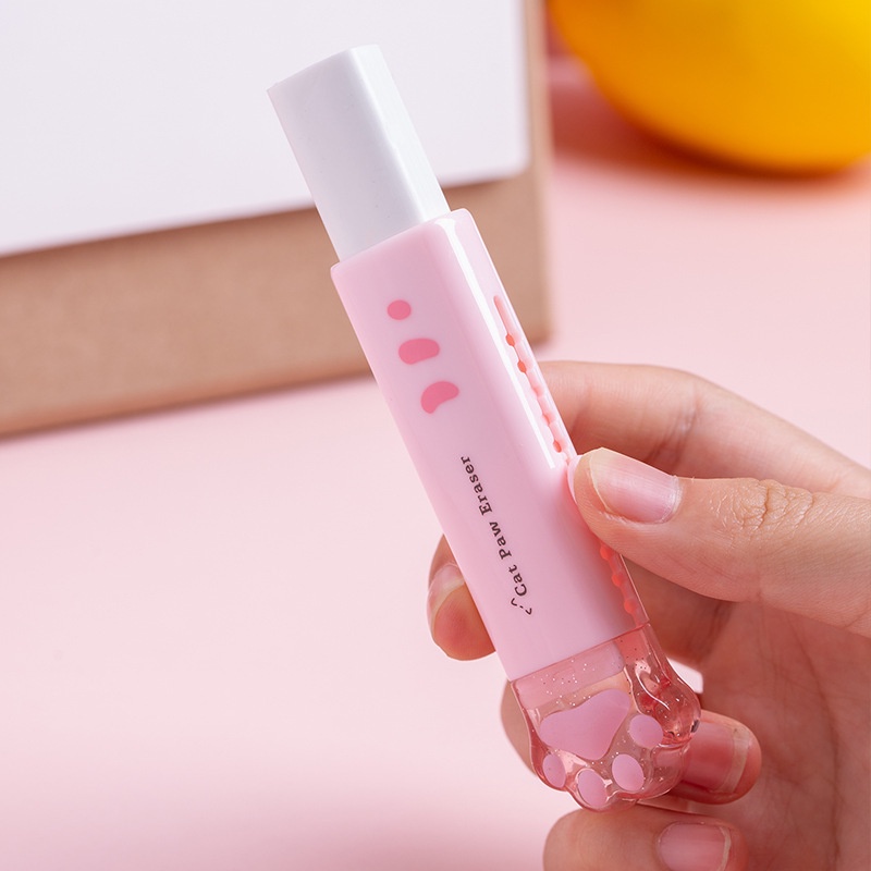 Cục Tẩy Bút Chì Hình Chân Mèo Dễ Thương