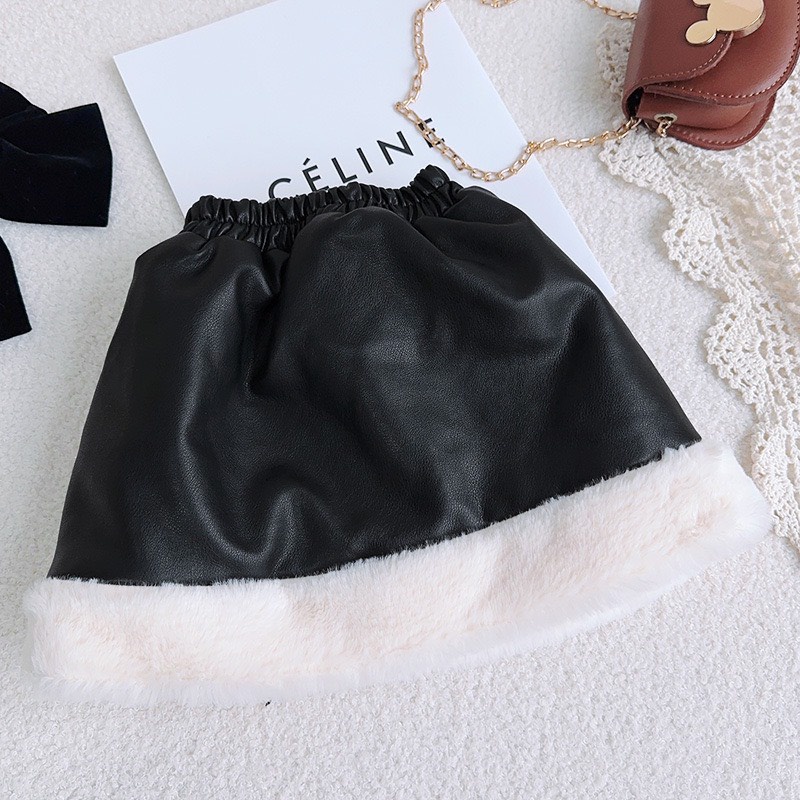 Set Bộ Da Lót Lông Nhung Hàng QC Cao Cấp - Phù Hợp Mùa Đông Cho Bé Gái
