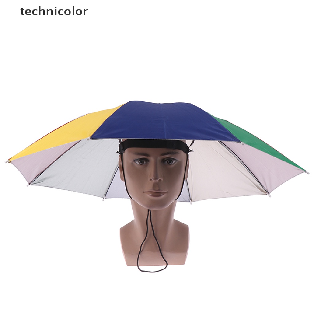 1 Dù Đội Đầu Có Thể Gấp Gọn Dùng Đi Câu Cá / Cắm Trại / Đi Biển