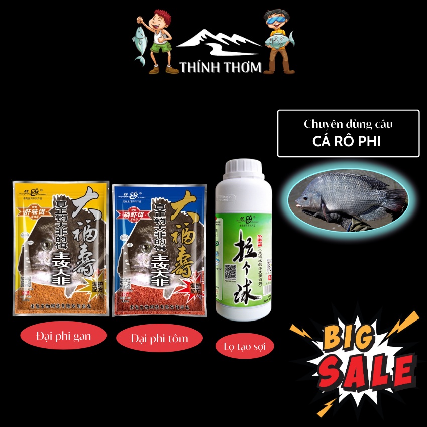 Mồi Câu Lão Quỷ Tổng Hợp Chuyên Câu Rô Phi