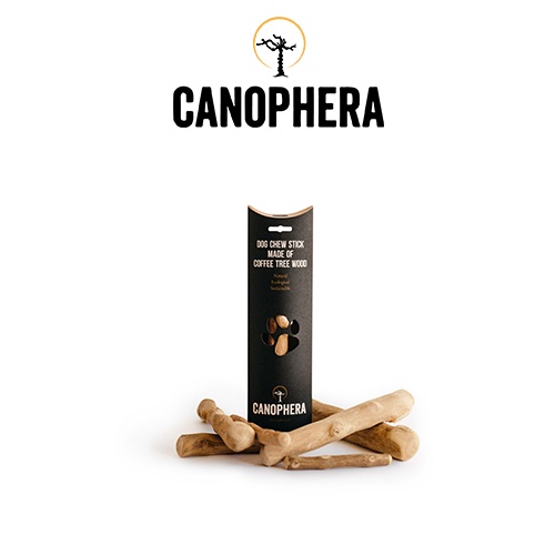 [CANOPHERA] Natural Dog Chew Stick Made of Coffee Tree Wood / Đồ chơi giúp giảm căng thẳng và lo âu
