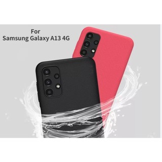 Ốp lưng Galaxy A13 4G - Nillkin sần (ốp cứng siêu bền)