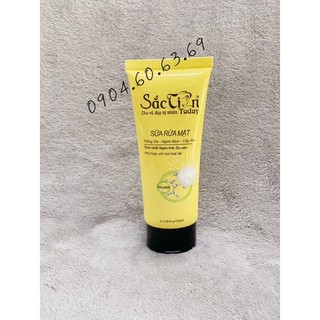 Sữa rửa mặt sắc tiên 100ml trắng da-ngừa mụn-cấp ẩm