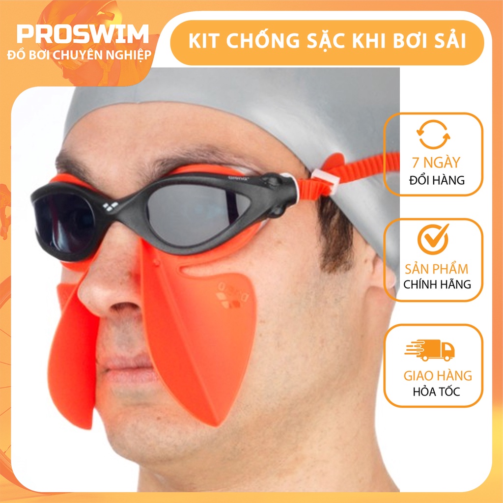 Bộ kit chống sặc khi bơi sải chính hãng ARENA - phù hợp để gắn vào một số loại kính bơi