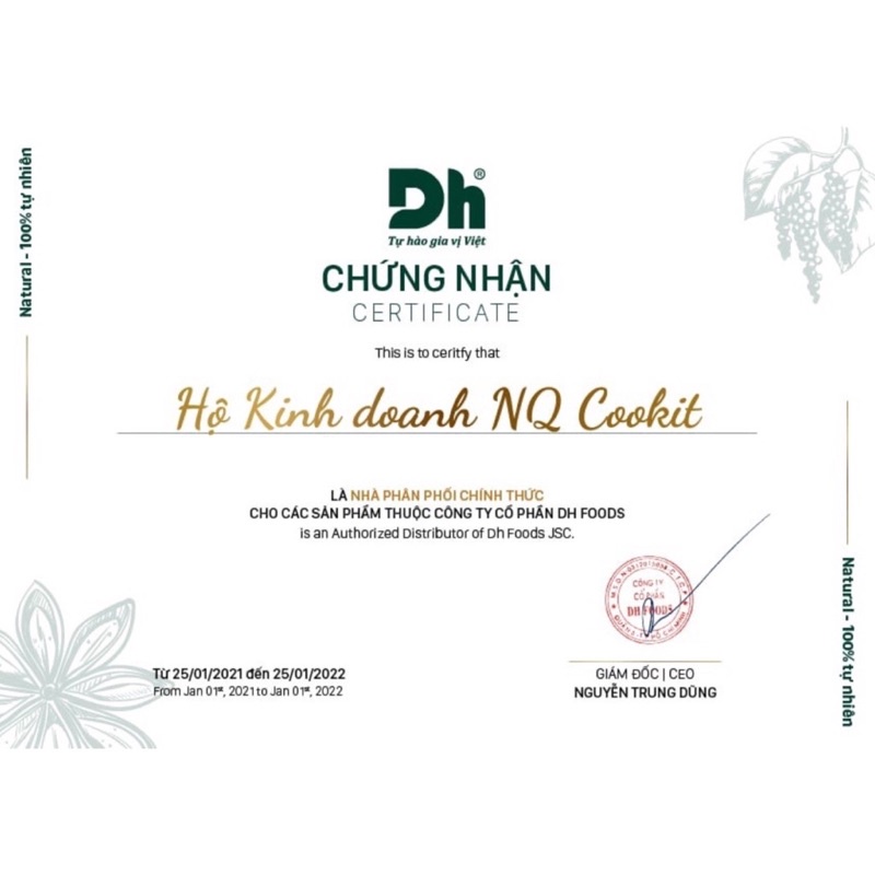 TỎI BỘT NATURAL DH FOOD - 60G