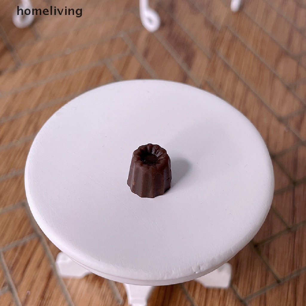 Set 2 Mô Hình Món Tráng Miệng Mini Tỉ Lệ 1: 12 Dùng Để Trang Trí Nhà Búp Bê