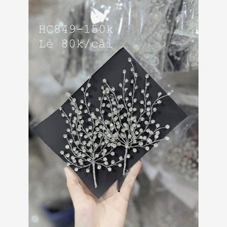 các mẫu cài tóc cô dâu