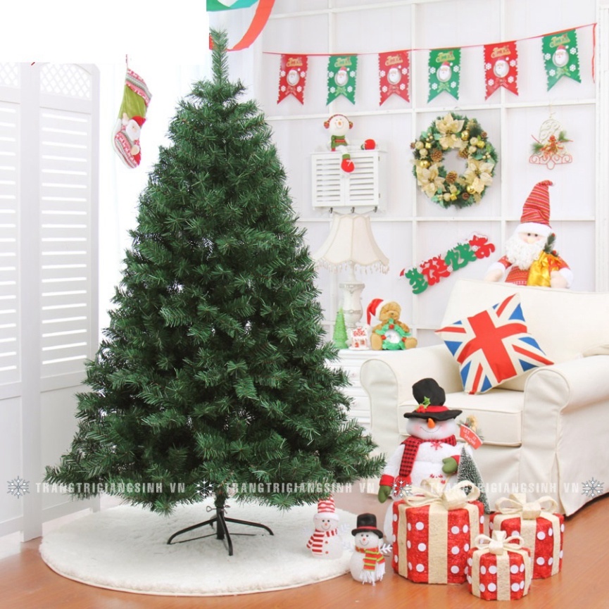 Cây Thông Noel Trang Trí Nhà Cửa Đủ Loại 2m1 1m5 1m8 Hàng Việt Nam Chất Lượng