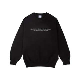 Áo tay dài levents® basic knit sweater/ black