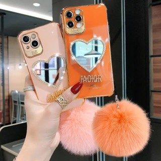 Ốp Điện Thoại Dẻo Tráng Gương Lấp Lánh Sang Trọng Chống Sốc Cho IPhone 11 12 13 Pro Max IP 14 Pro Max 14Plus