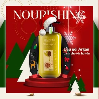 [CHÍNH HÃNG]  DẦU GỘI HACHI ARGAN DÀNH CHO TÓC HƯ TỔN GIÁ RẺ