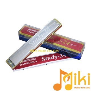 Kèn Harmonica Suzuki Study 24, Study 24 Tone C, Study 24, Suzuki 24 Study, Hamonica 24, Harmonica 24 Study