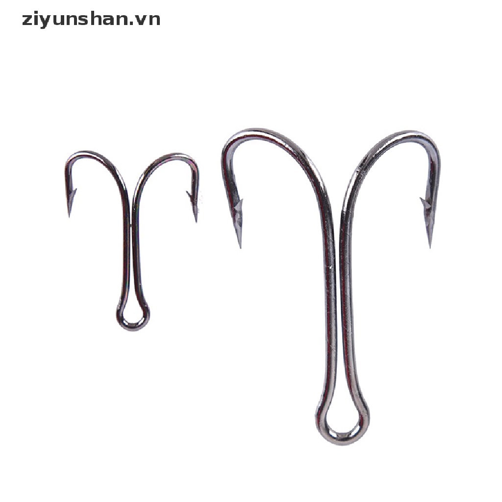 Set 50 Lưỡi Câu Cá Bằng Thép Carbon Màu Đen Set 50 Lưỡi Câu Cá Đôi Chuyên Dụng Set 50 / 50 Tấm Thép Carbon Chất Lượng Cao