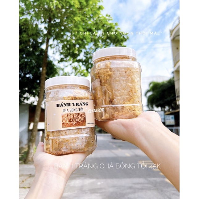 BÁNH TRÁNG CHÀ BÔNG TỎI