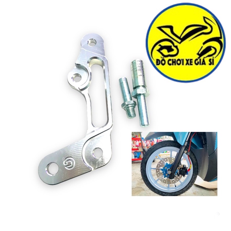 Pát heo zin cho vario 2018-2022  đĩa 220, 260mm,làm bằng nhôm CNC nguyên khối