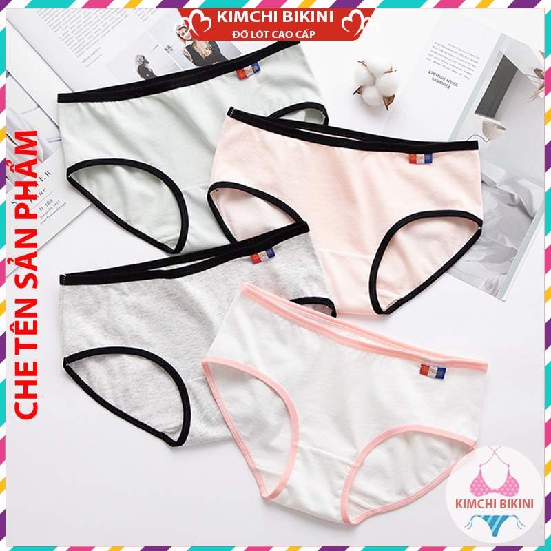 [Thanh Lý] quần chíp nữ 7 mầu Cotton mịn thoáng mát KIMCHIBIKINI Quần xịp nữ cute mềm mại xinh đẹp QL071